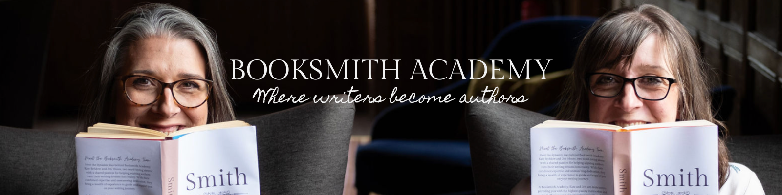 Your Booksmith Academy coaches, Kate Beddow and Jen Moore.